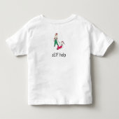 自己の点検 トドラーTシャツ (裏面)