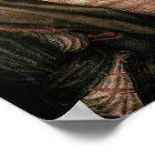 自己の肖像画とアザミ， 1493 ポスター (角)