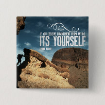 自己の責任の感動的なボタン