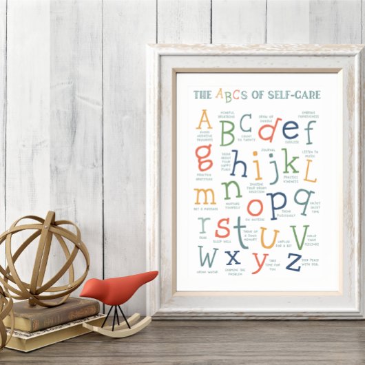 自己のABC 気に ポスター