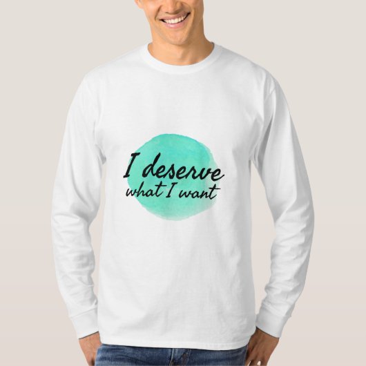 自己やる気を起こさせることわざを愛す気にる Tシャツ (正面)