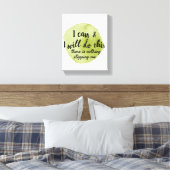 自己やる気を起こさせることわざ気に キャンバスプリント (インサイチュ (寝室))