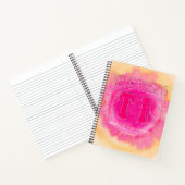 自己やる気を起こさせるウェルネス・ジャーナル気に ノートブック (内部)