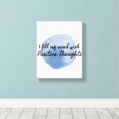 自己やる気を起こさせる引用文 キャンバスプリント (インサイチュ (ウッドフロア))