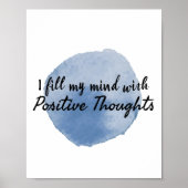 自己やる気を起こさせる引用文 ポスター (正面)