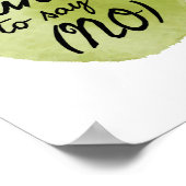 自己やる気を起こさせる引用文 ポスター (角)