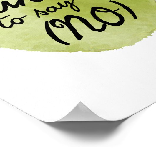 自己やる気を起こさせる引用文 ポスター (角)