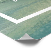 自己やる気を起こさせる引用文、永続性は鍵、 ポスター (角)