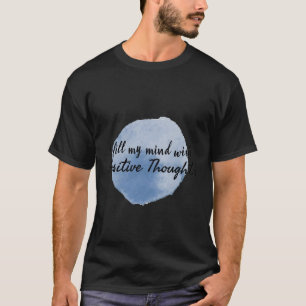 自己やる気を起こさせる引用文 Tシャツ