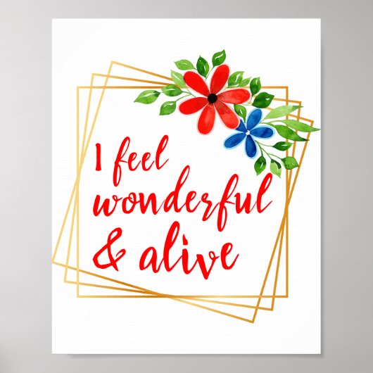 自己やる気を起こさせる愛と人生の肯定 ポスター (正面)