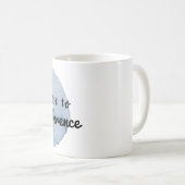 自己やる気を起こさせる感謝の肯定 コーヒーマグカップ (正面右)