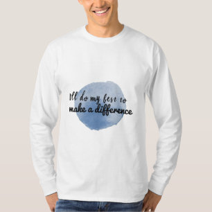自己やる気を起こさせる感謝の肯定 Tシャツ