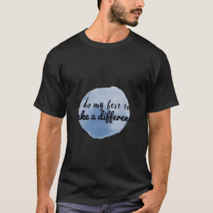 自己やる気を起こさせる感謝の肯定 Tシャツ
