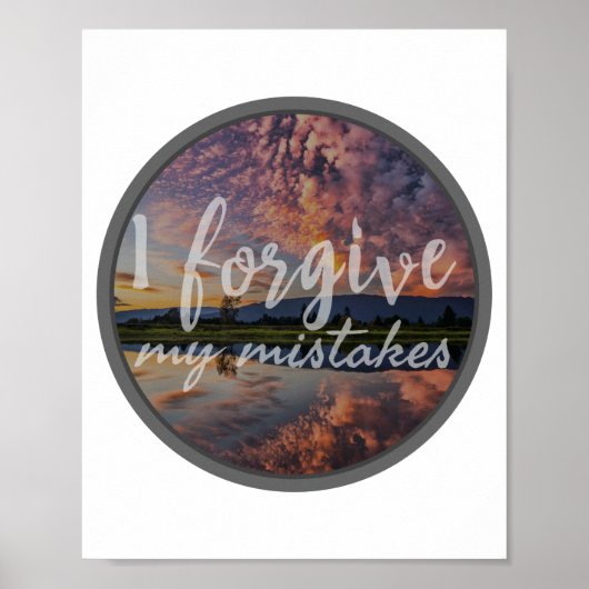 自己やる気を起こさせる認のための朝の引用文 ポスター (正面)