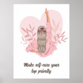 自己を最気に優先にする ポスター (正面)