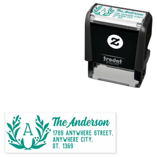 自己インク差出人住所スタンプリース セルフインキングスタンプ (インサイチュ)