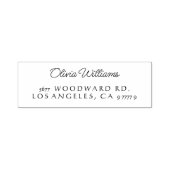 自己インク差出人住所スタンプ「クラシック」 セルフインキングスタンプ (デザイン)