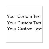 自己カスタム印付けスタンプ – 最大3行–9色 セルフインキングスタンプ (デザイン)