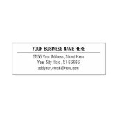 自己カスタム手書きスタンプのアドレスあなたの名前の電子メール セルフインキングスタンプ (デザイン)