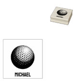 自己パーソナライズされたインキング、ゴルフボールゴムスタンプ ラバースタンプ (押印)