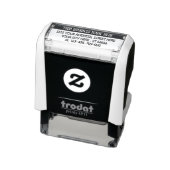 自己パーソナライズされた入力スタンプ名住所電話番号 セルフインキングスタンプ (商品)