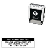 自己パーソナライズされた入力スタンプ名住所電話番号 セルフインキングスタンプ (インサイチュ)