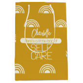 自己パーソナライズされた気に ミディアムペーパーバッグ (正面)