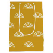 自己パーソナライズされた気に ミディアムペーパーバッグ (裏面)