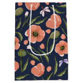 自己パーソナライズされた気に ミディアムペーパーバッグ (裏面)