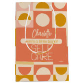 自己パーソナライズされた気に ミディアムペーパーバッグ (正面)