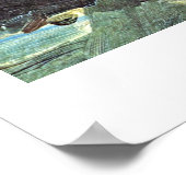 自己ポートレイトbyアンリ・デ・トゥールーズ・ロートレック ポスター (角)