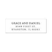 自己モダンインク差出人住所スタンプ セルフインキングスタンプ (デザイン)