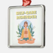 自己リマ気にーマオーナメント メタルオーナメント (左)