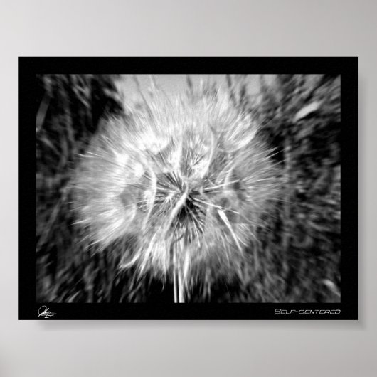 自己中心の ポスター (正面)