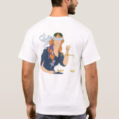 自己保存…裁判所の判決3の権利 Tシャツ (裏面)