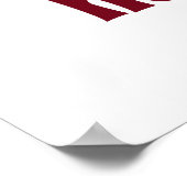 自己信頼はヒロイズムの本質 – 自信 ポスター (角)