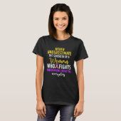 自己免疫性肝炎生存者戦士10 Tシャツ (正面フル)