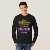 自己免疫性肝炎生存者戦士10 Tシャツ (正面フル)