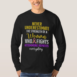 自己免疫性肝炎生存者戦士10 Tシャツ