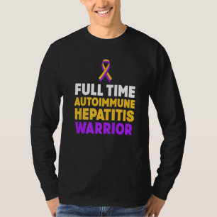 自己免疫性肝炎生存者戦士17 Tシャツ