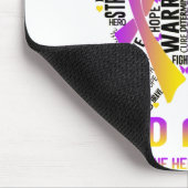 自己免疫性肝炎認識度月リボンギフト マウスパッド (コーナー)