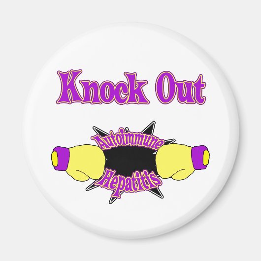 自己免疫性肝炎 マグネット (正面)