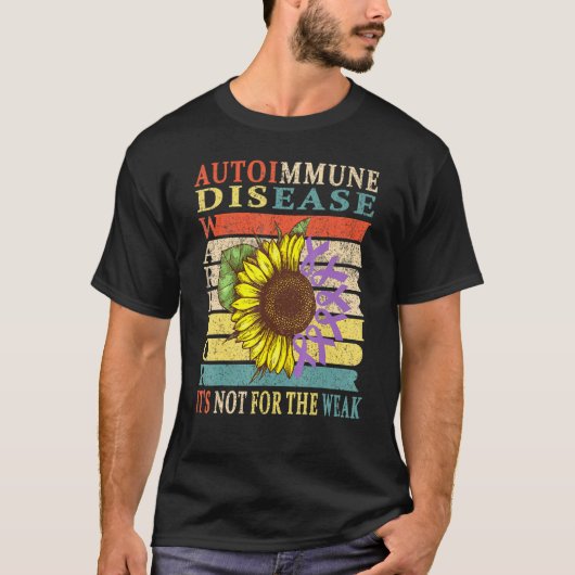 自己免疫疾患戦士1 Tシャツ (正面)