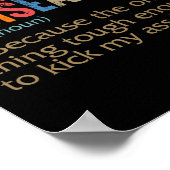 自己免疫疾患認識度定義十分なTou ポスター (角)