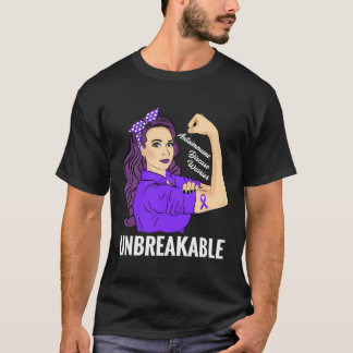 自己免疫疾患認識度戦士Unbreakable S Tシャツ
