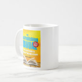 自己出版の石のコーヒー・マグ コーヒーマグカップ (正面左)