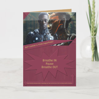 自己制御がスーパーパワー サンキューカード