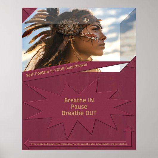 自己制御がスーパーパワー ポスター (正面)