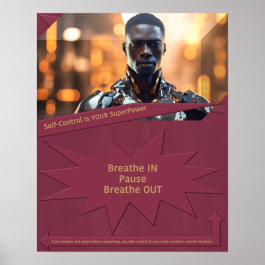 自己制御がスーパーパワー ポスター (正面)