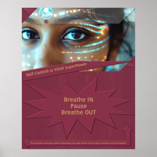 自己制御がスーパーパワー ポスター (正面)